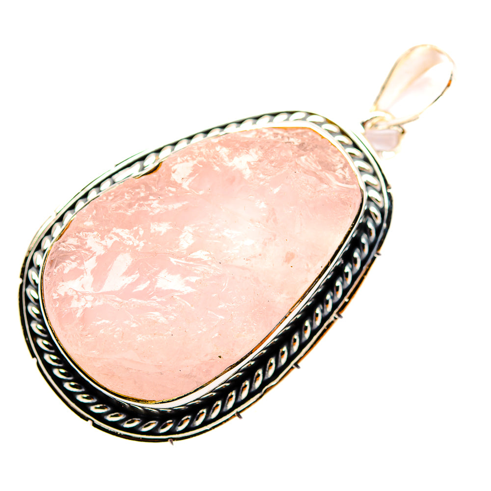 Rose Quartz Pendants handcrafted by Anasilvercos - PD32071 - Photo 2