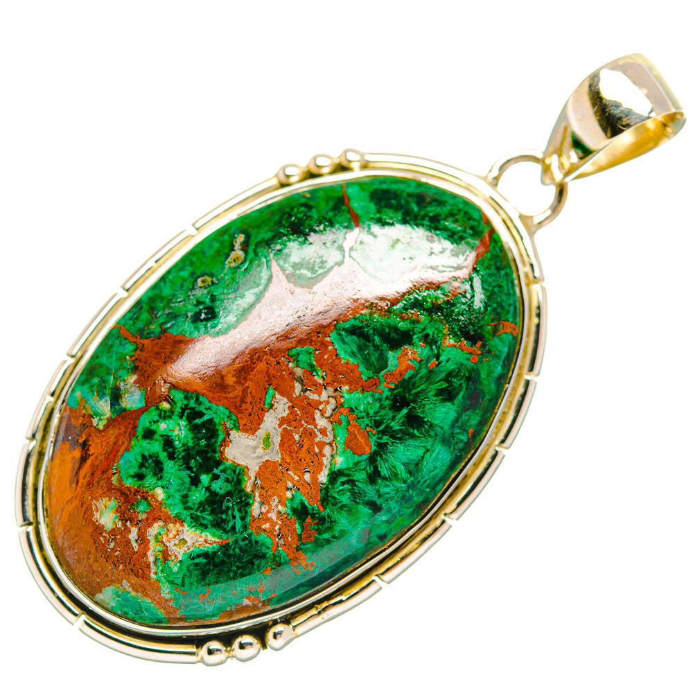 Malachite Pendants handcrafted by Anasilvercos - PD32077 - Photo 2