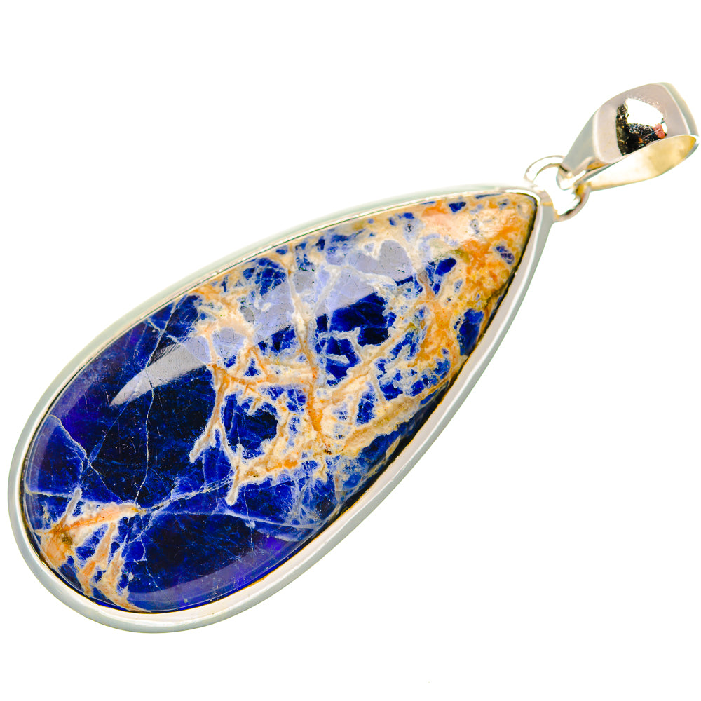 Sodalite Pendants handcrafted by Anasilvercos - PD32087 - Photo 2