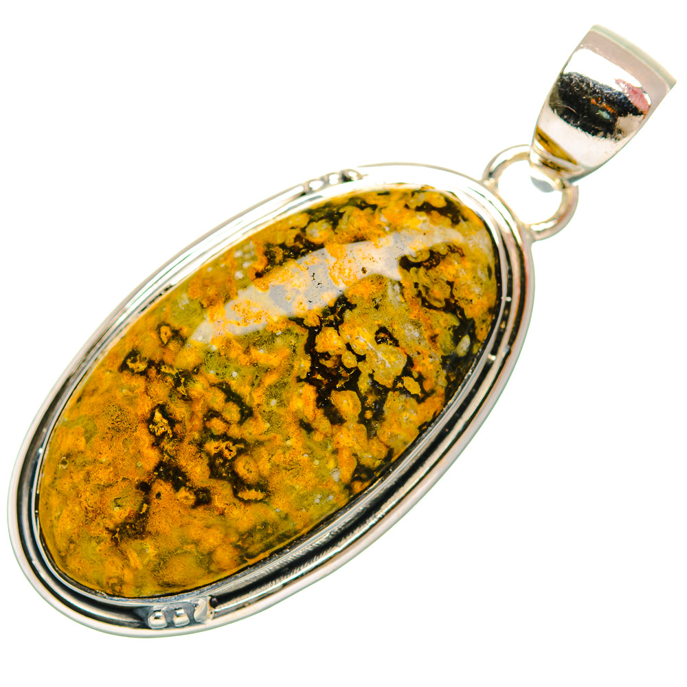Ocean Jasper Pendants handcrafted by Anasilvercos - PD32090 - Photo 2