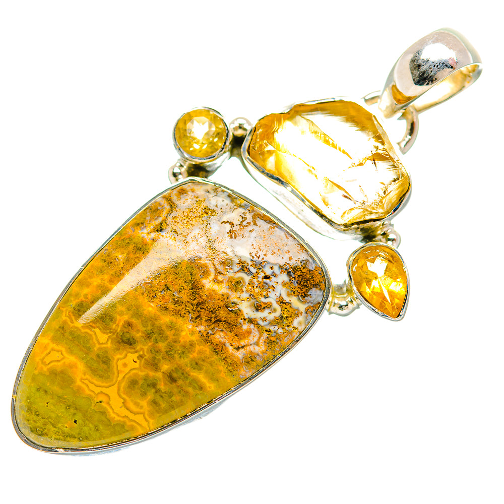 Ocean Jasper Pendants handcrafted by Anasilvercos - PD32127 - Photo 2