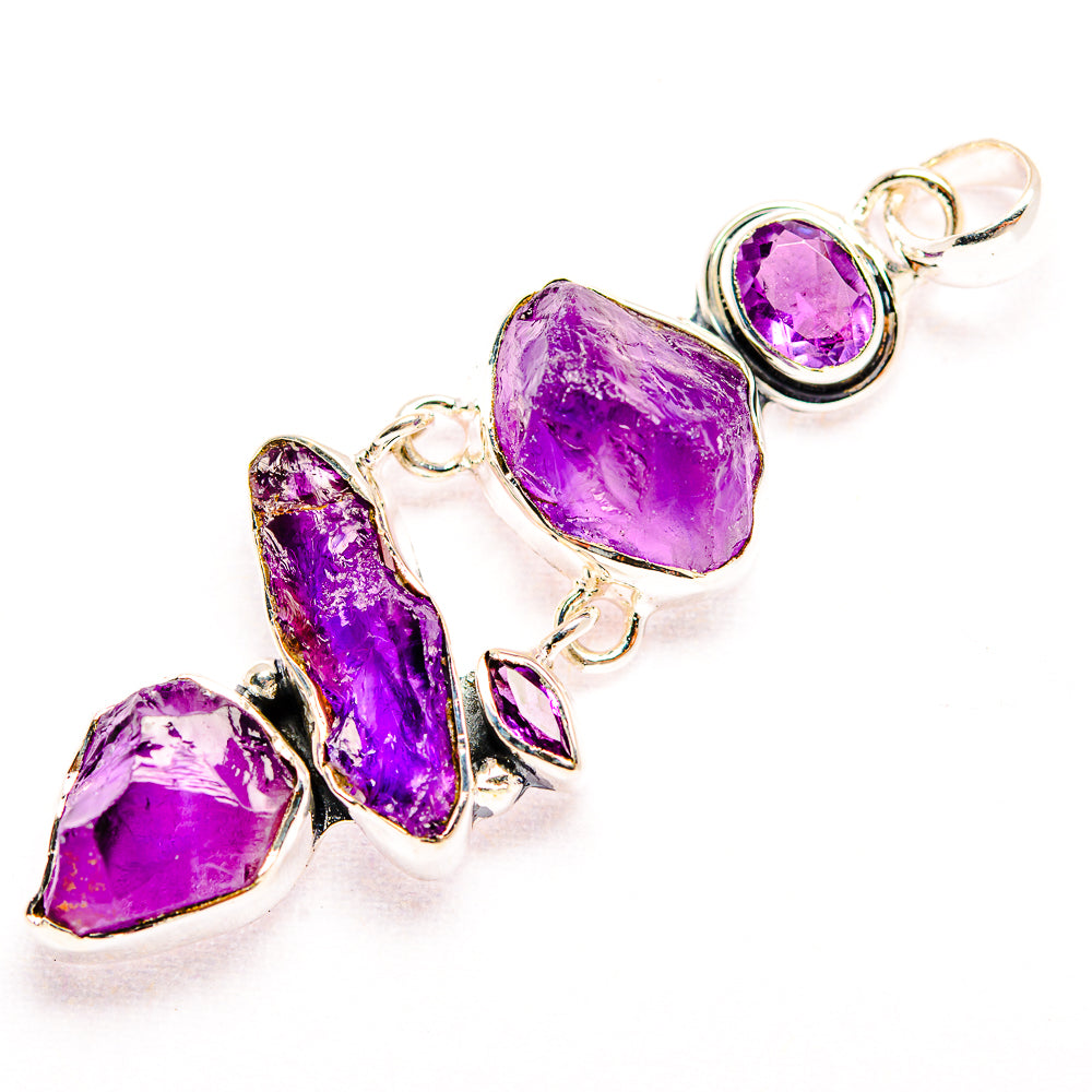 Amethyst Pendants handcrafted by Anasilvercos - PD32140 - Photo 2