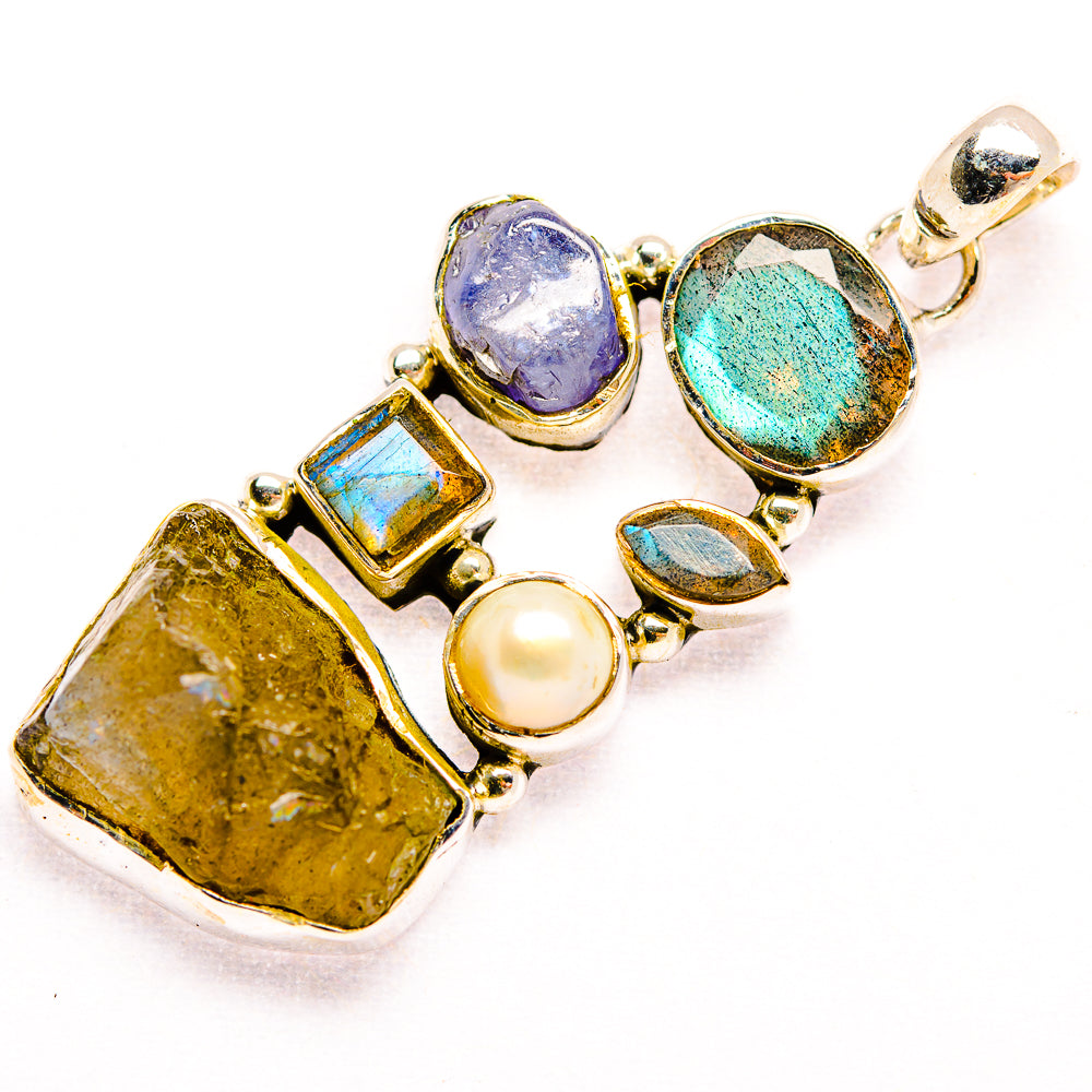 Labradorite Pendants handcrafted by Anasilvercos - PD32142 - Photo 2