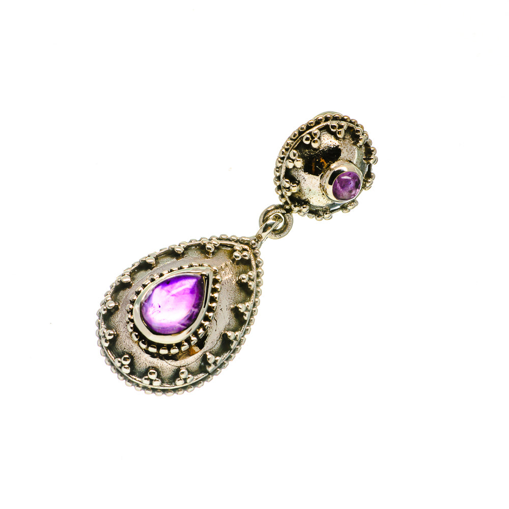 Amethyst Pendants handcrafted by Anasilvercos - PD731464