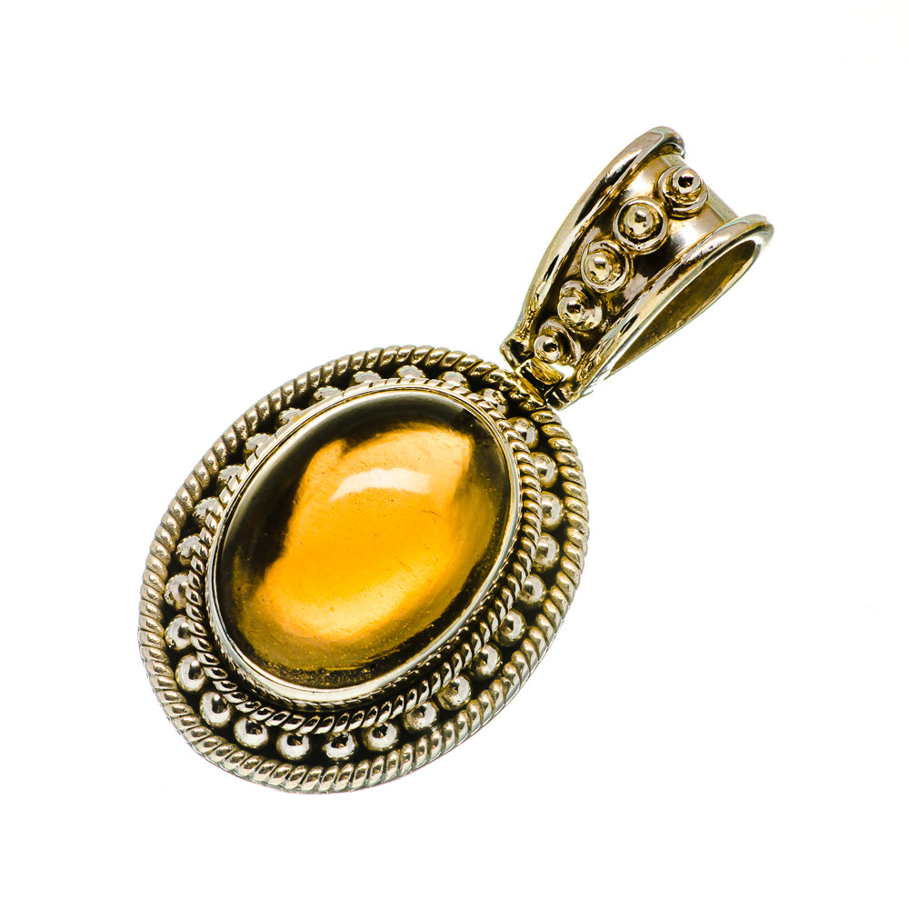 Smoky Quartz Pendants handcrafted by Anasilvercos - PD731505