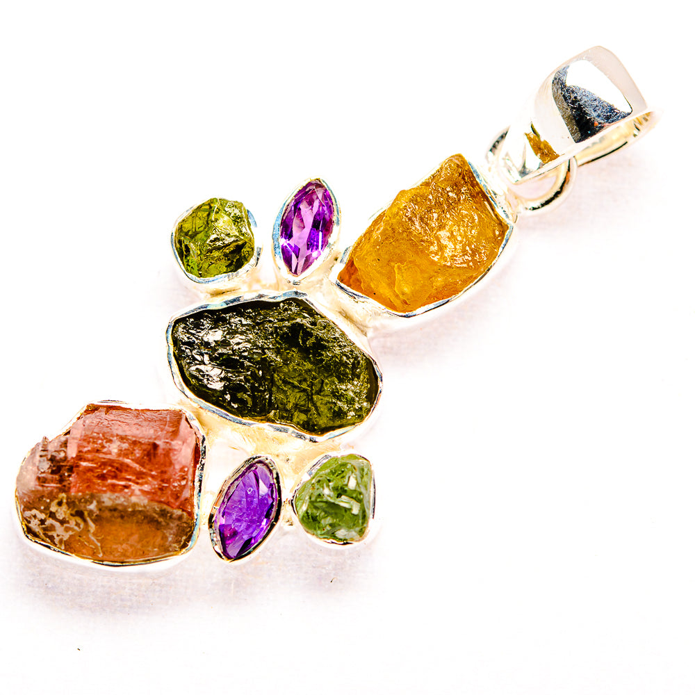 Tourmaline Pendants handcrafted by Anasilvercos - PD32161 - Photo 2