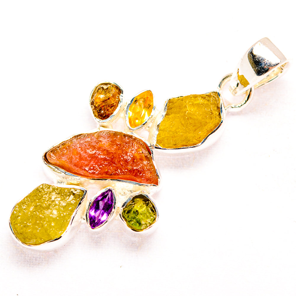 Tourmaline Pendants handcrafted by Anasilvercos - PD32164 - Photo 2
