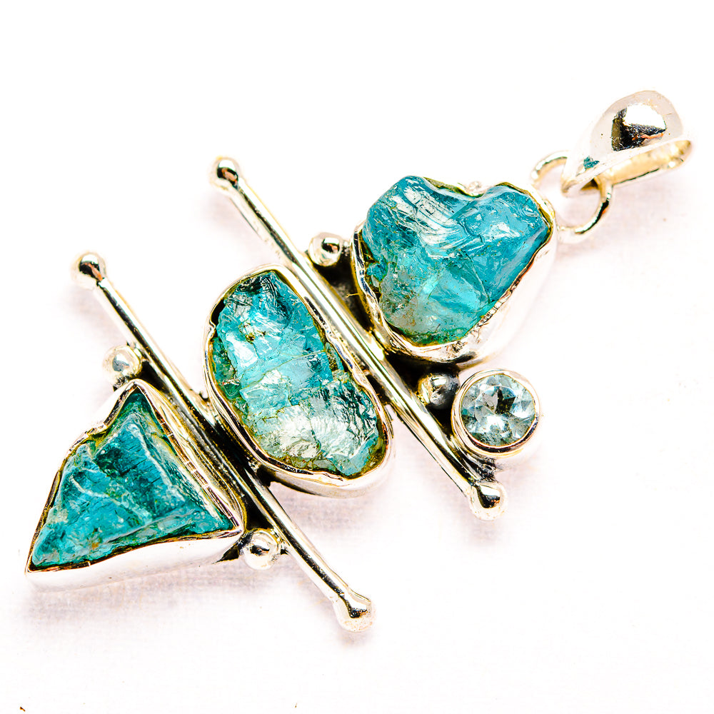 Apatite Pendants handcrafted by Anasilvercos - PD32170 - Photo 2