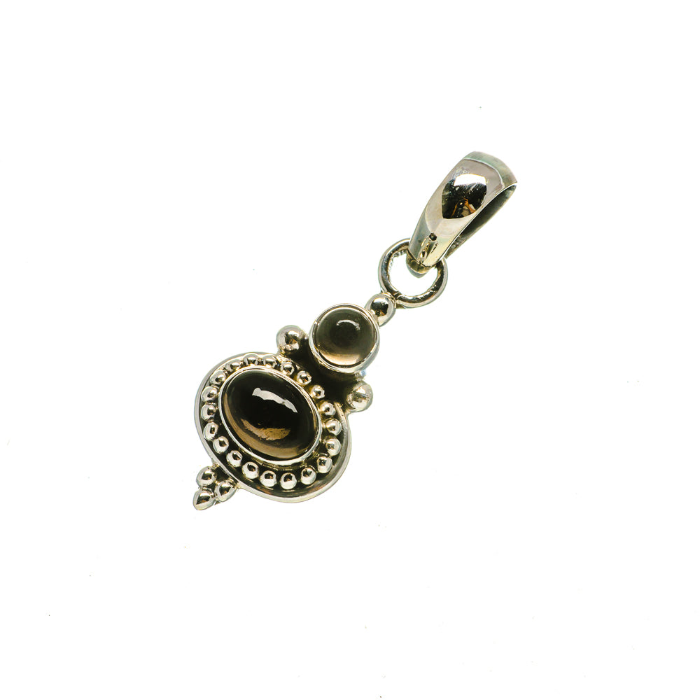 Smoky Quartz Pendants handcrafted by Anasilvercos - PD731730