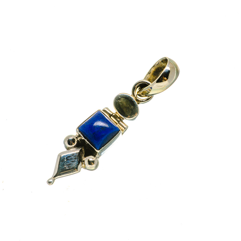 Lapis Lazuli Pendants handcrafted by Anasilvercos - PD731752