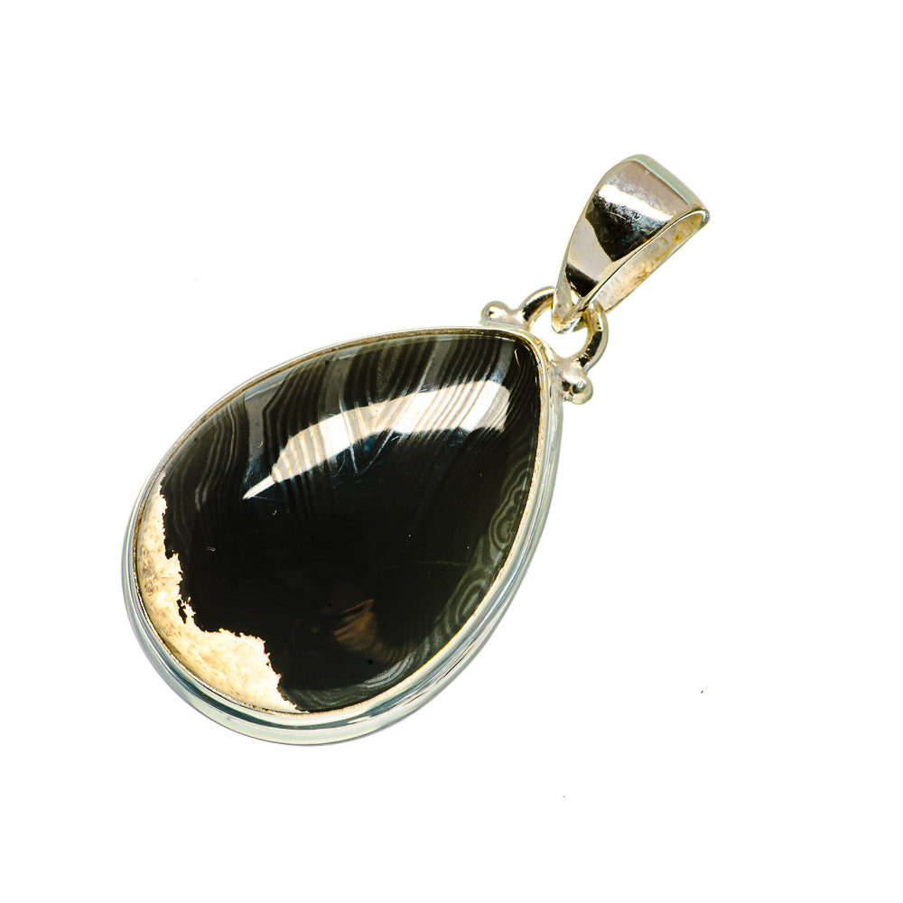 Psilomelane Pendants handcrafted by Anasilvercos - PD731760