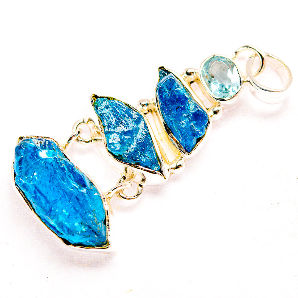 Apatite Pendants handcrafted by Anasilvercos - PD32177 - Photo 2