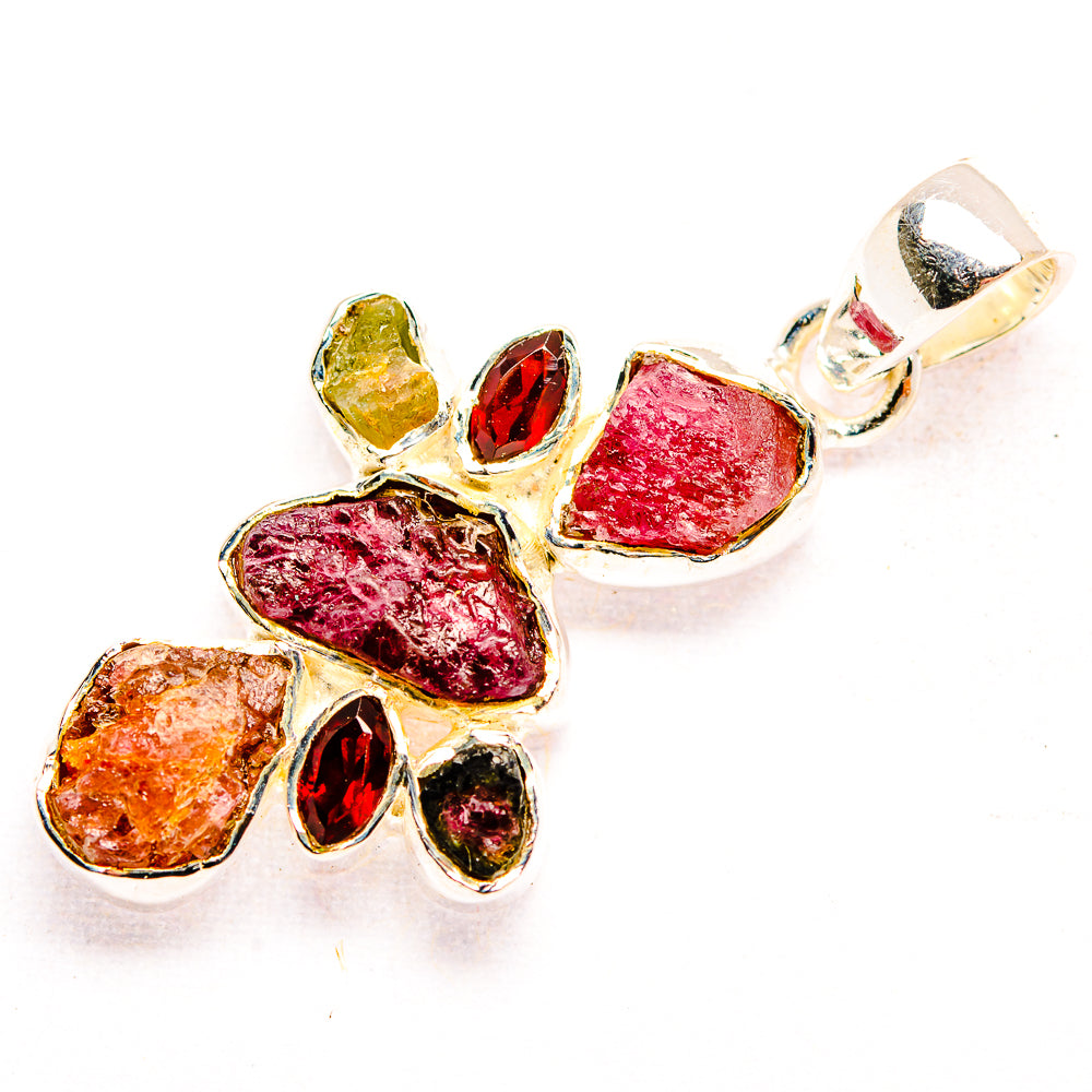 Tourmaline Pendants handcrafted by Anasilvercos - PD32183 - Photo 2