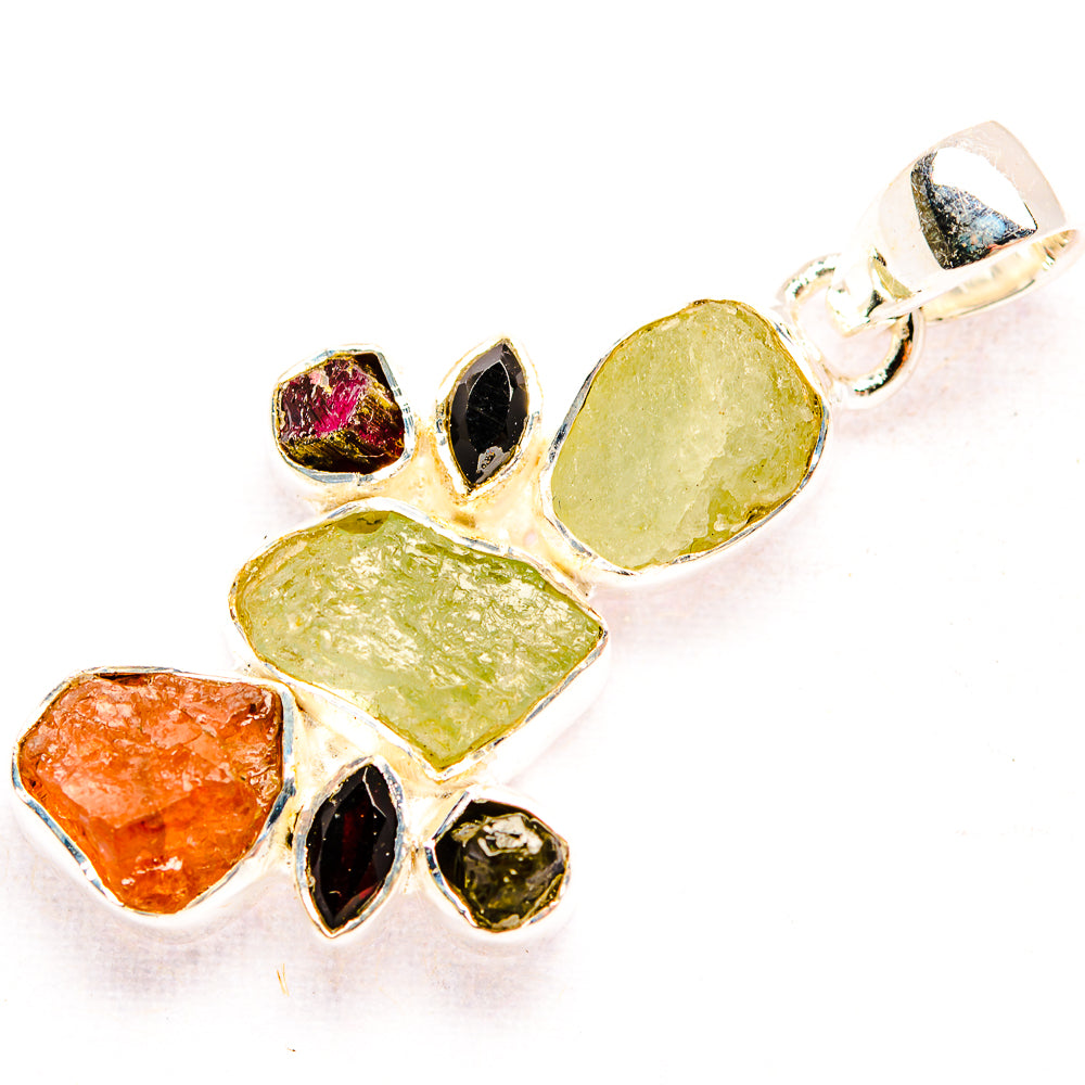 Tourmaline Pendants handcrafted by Anasilvercos - PD32186 - Photo 2