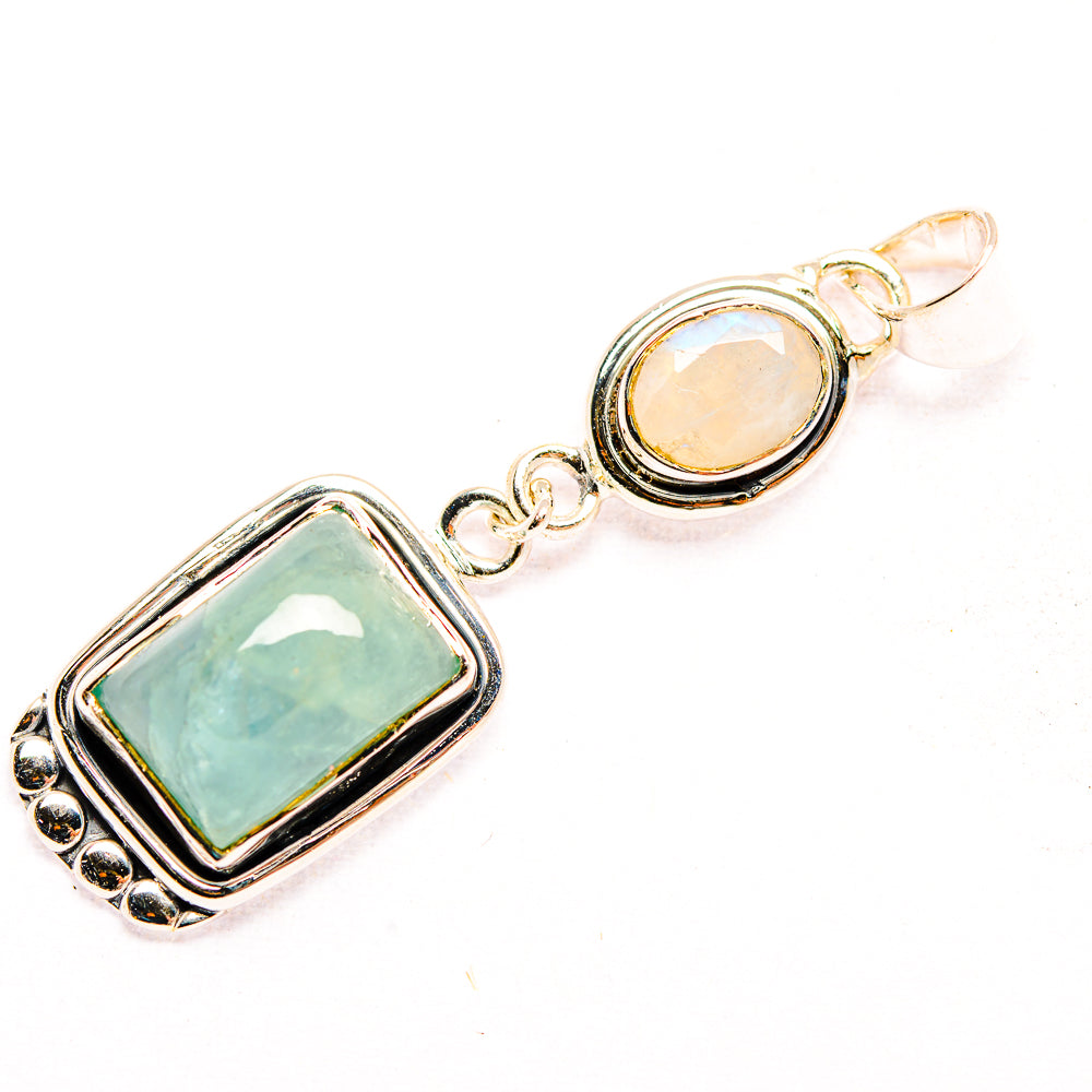 Aquamarine Pendants handcrafted by Anasilvercos - PD32191 - Photo 2