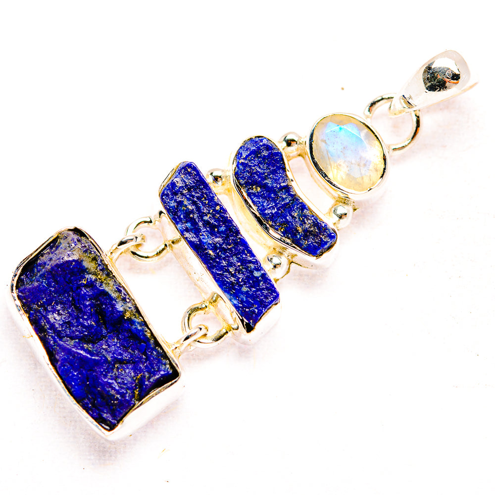 Lapis Lazuli Pendants handcrafted by Anasilvercos - PD32199 - Photo 2