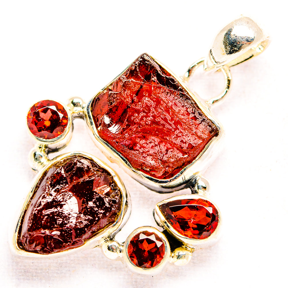 Garnet Pendants handcrafted by Anasilvercos - PD32208 - Photo 2