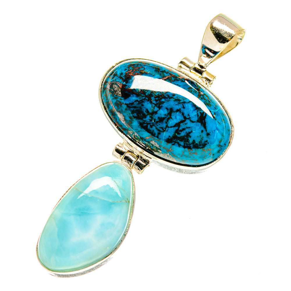 Shattuckite Pendants handcrafted by Anasilvercos - PD3221