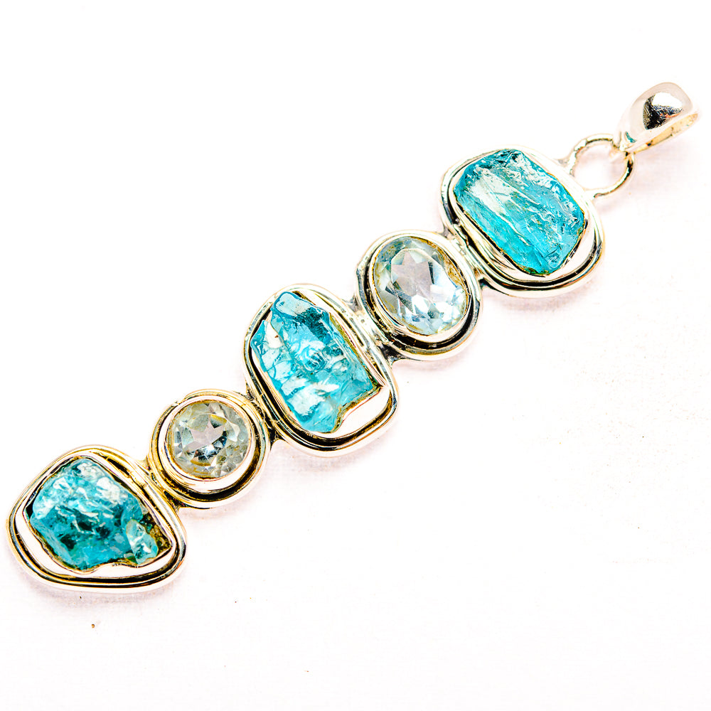 Apatite Pendants handcrafted by Anasilvercos - PD32220 - Photo 2