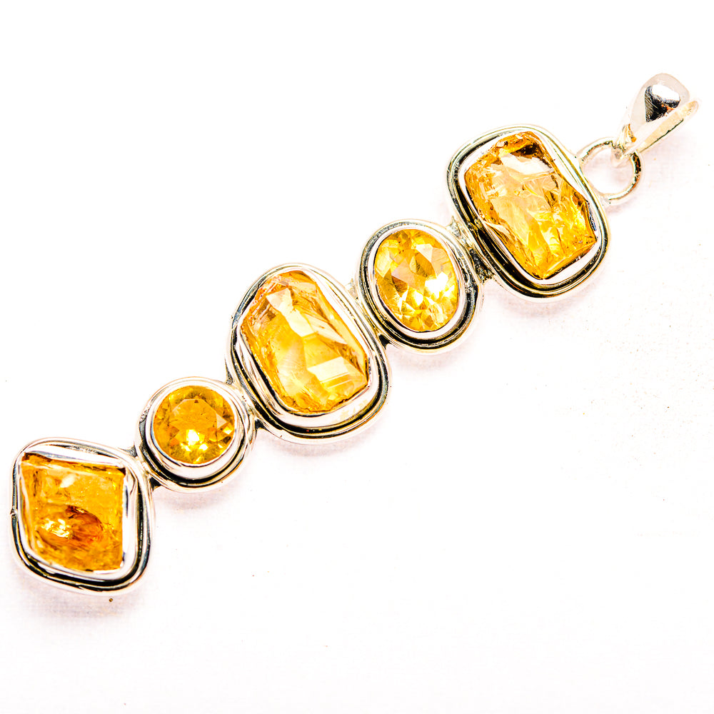 Citrine Pendants handcrafted by Anasilvercos - PD32222 - Photo 2
