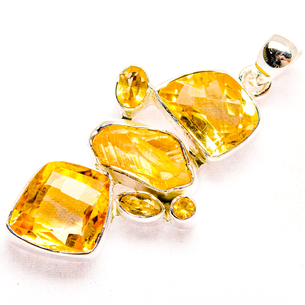 Citrine Pendants handcrafted by Anasilvercos - PD32226 - Photo 2