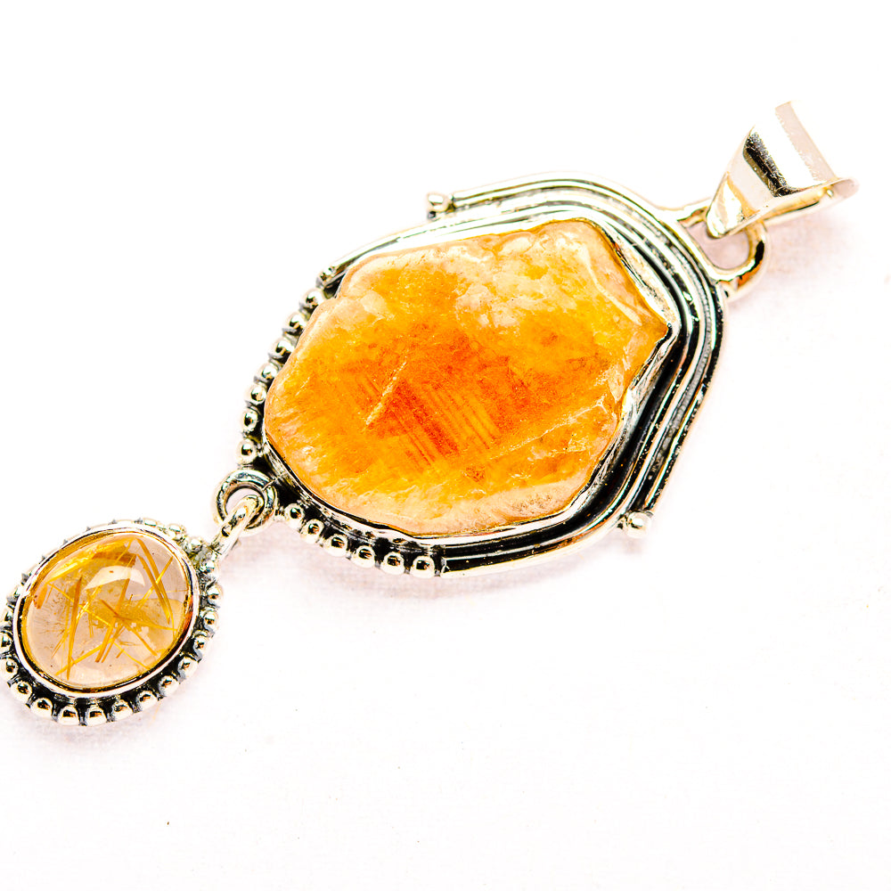 Citrine Pendants handcrafted by Anasilvercos - PD32228 - Photo 2