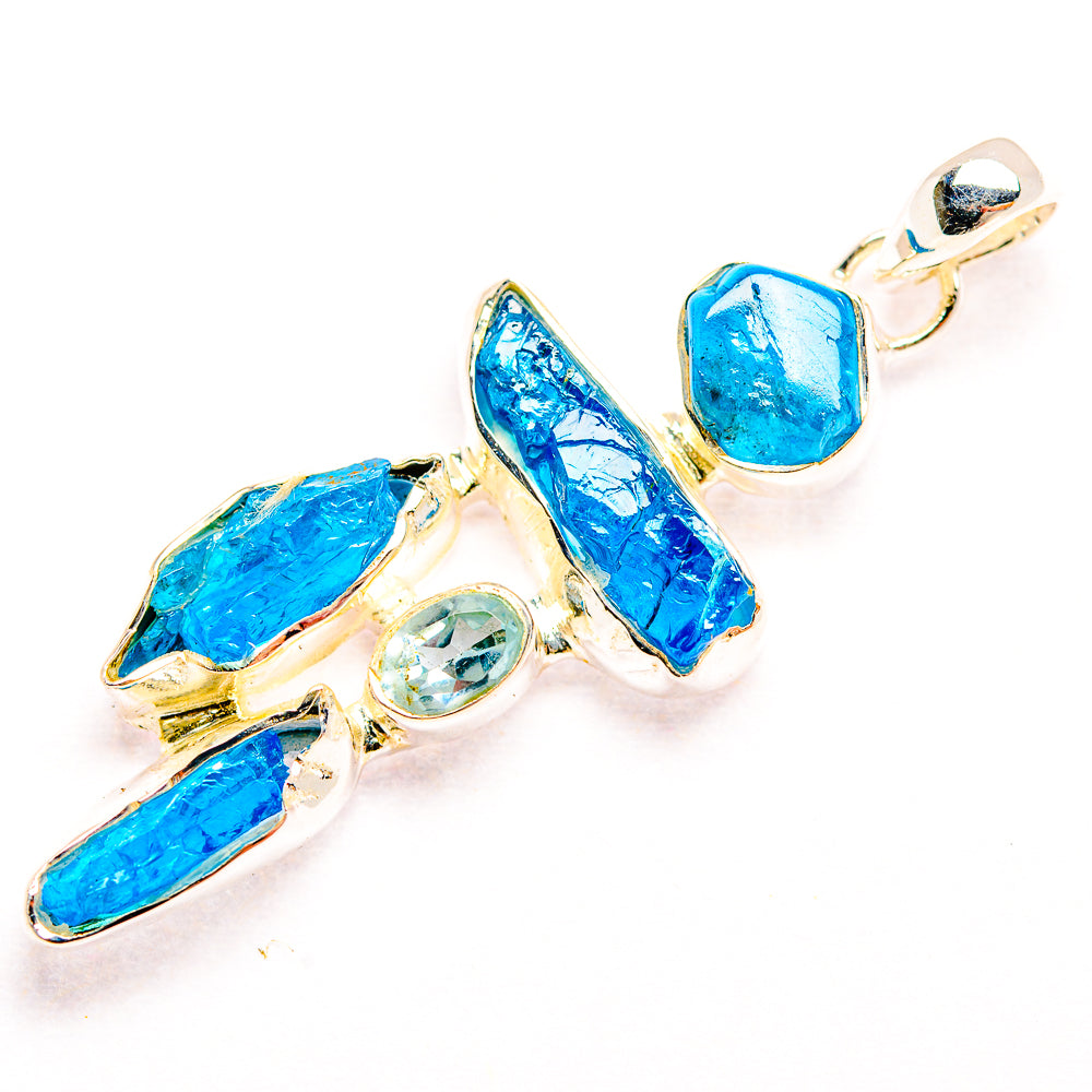 Apatite Pendants handcrafted by Anasilvercos - PD32233 - Photo 2