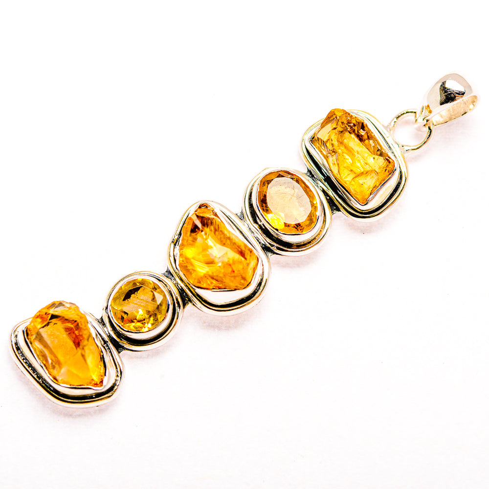 Citrine Pendants handcrafted by Anasilvercos - PD32241 - Photo 2