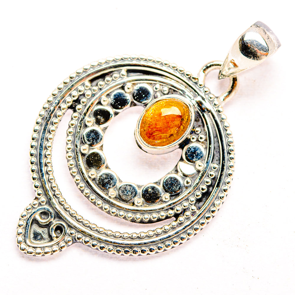 Sunstone Pendants handcrafted by Anasilvercos - PD32255 - Photo 2