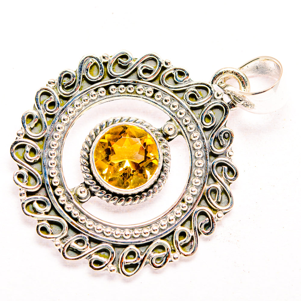 Citrine Pendants handcrafted by Anasilvercos - PD32256 - Photo 2