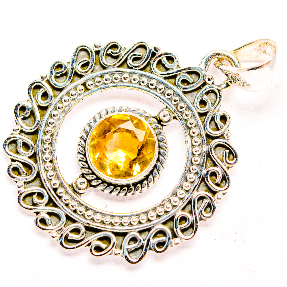 Citrine Pendants handcrafted by Anasilvercos - PD32259 - Photo 2