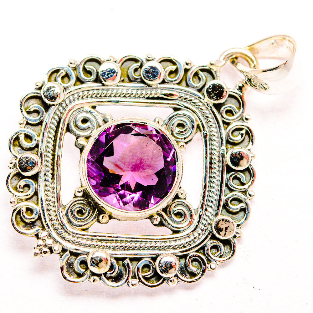 Amethyst Pendants handcrafted by Anasilvercos - PD32260 - Photo 2