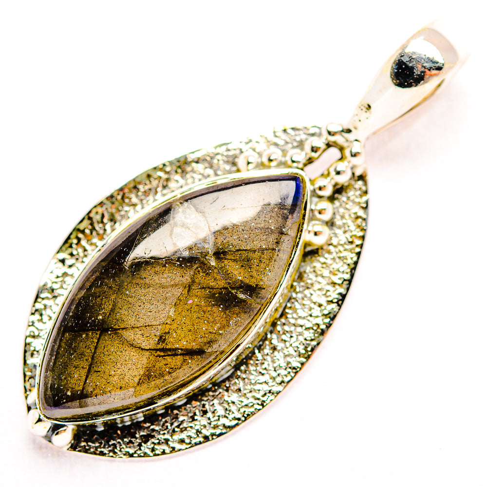 Labradorite Pendants handcrafted by Anasilvercos - PD32263 - Photo 2