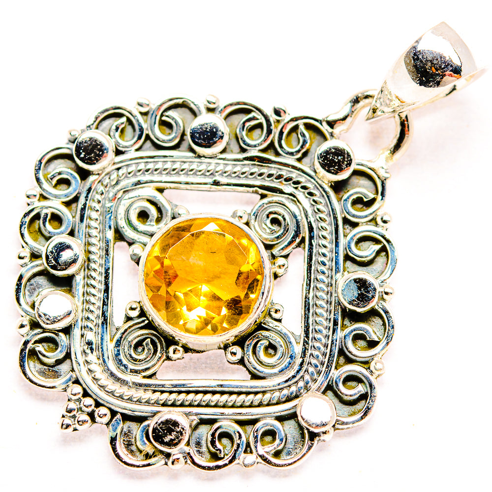 Citrine Pendants handcrafted by Anasilvercos - PD32268 - Photo 2