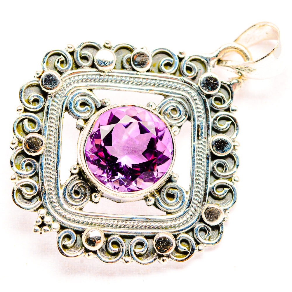 Amethyst Pendants handcrafted by Anasilvercos - PD32275 - Photo 2