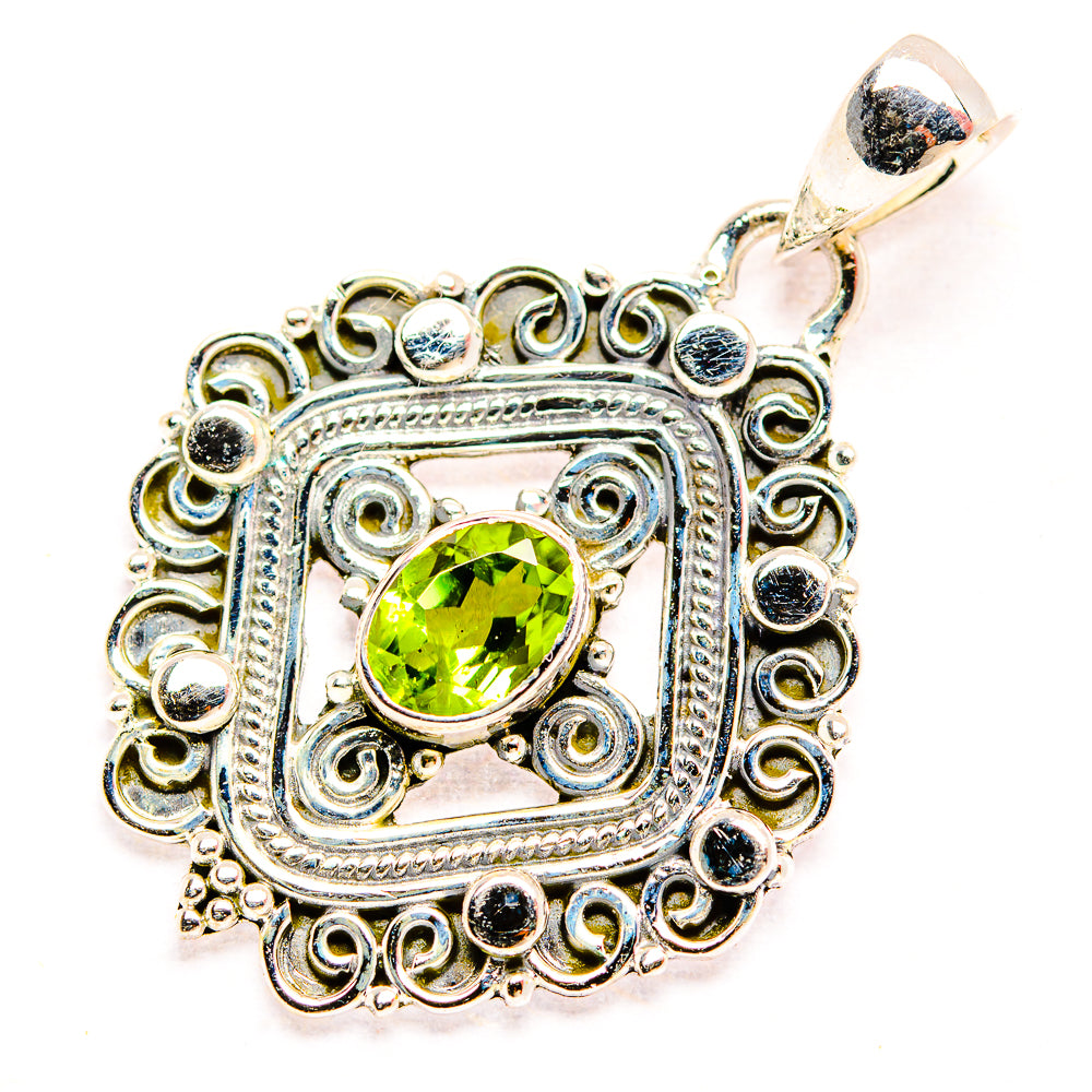 Peridot Pendants handcrafted by Anasilvercos - PD32276 - Photo 2