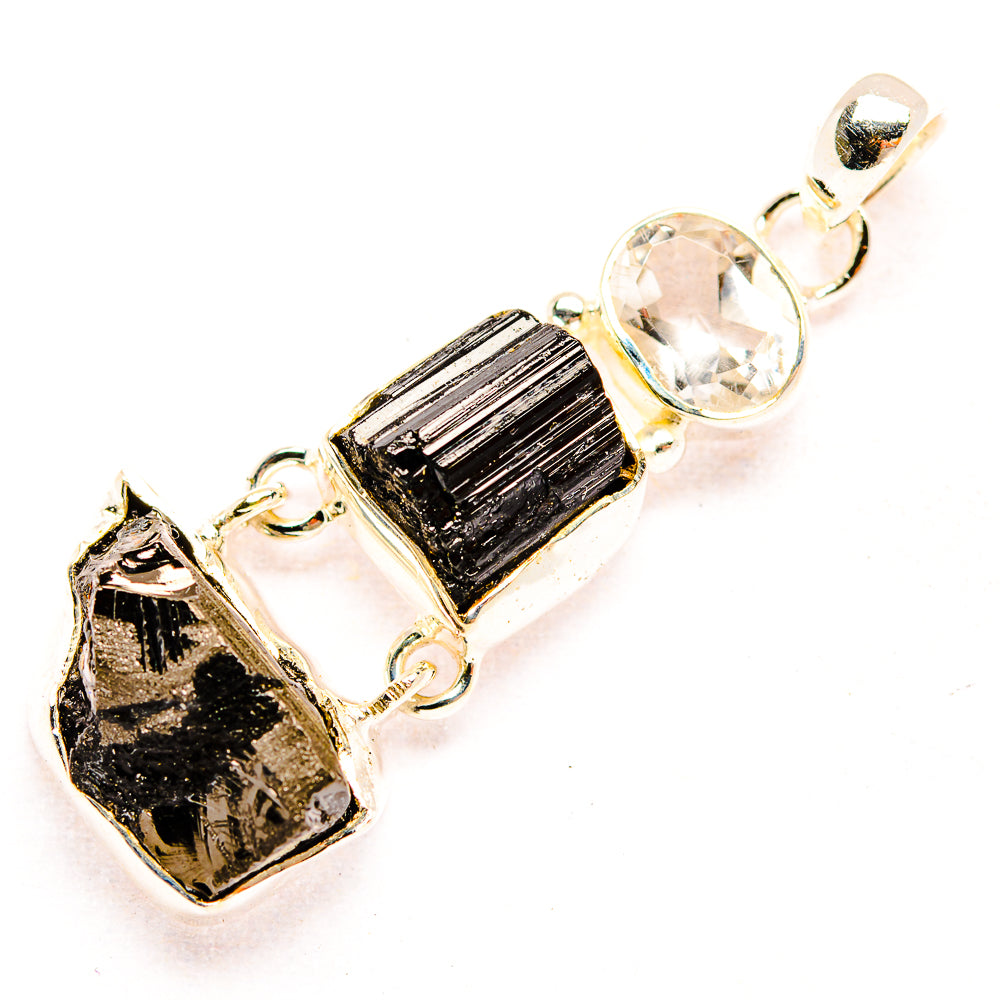 Shungite Pendants handcrafted by Anasilvercos - PD32307 - Photo 2