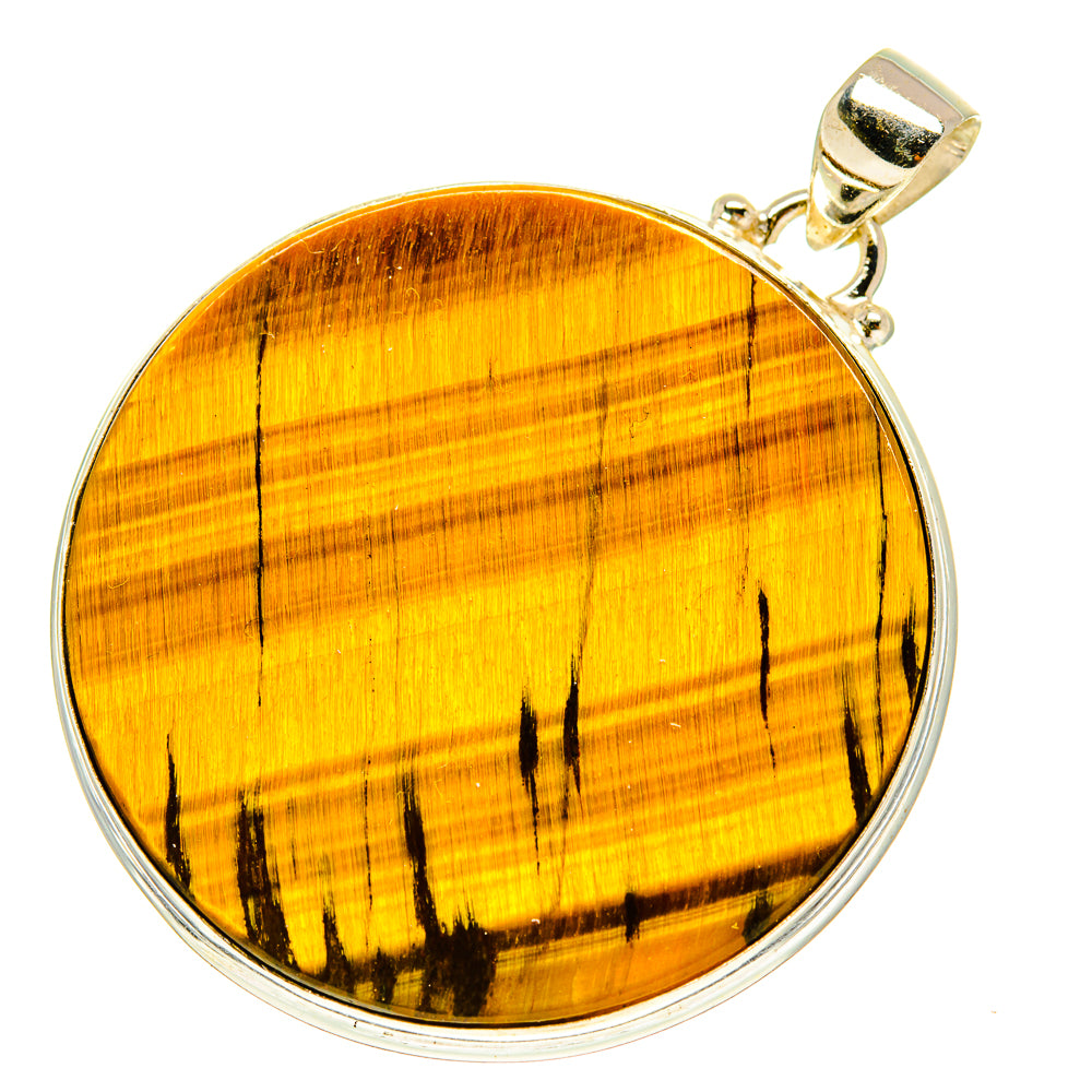 Tiger Eye Pendants handcrafted by Anasilvercos - PD3231
