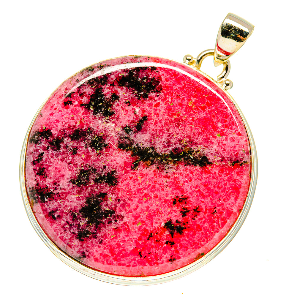 Rhodonite Pendants handcrafted by Anasilvercos - PD3232