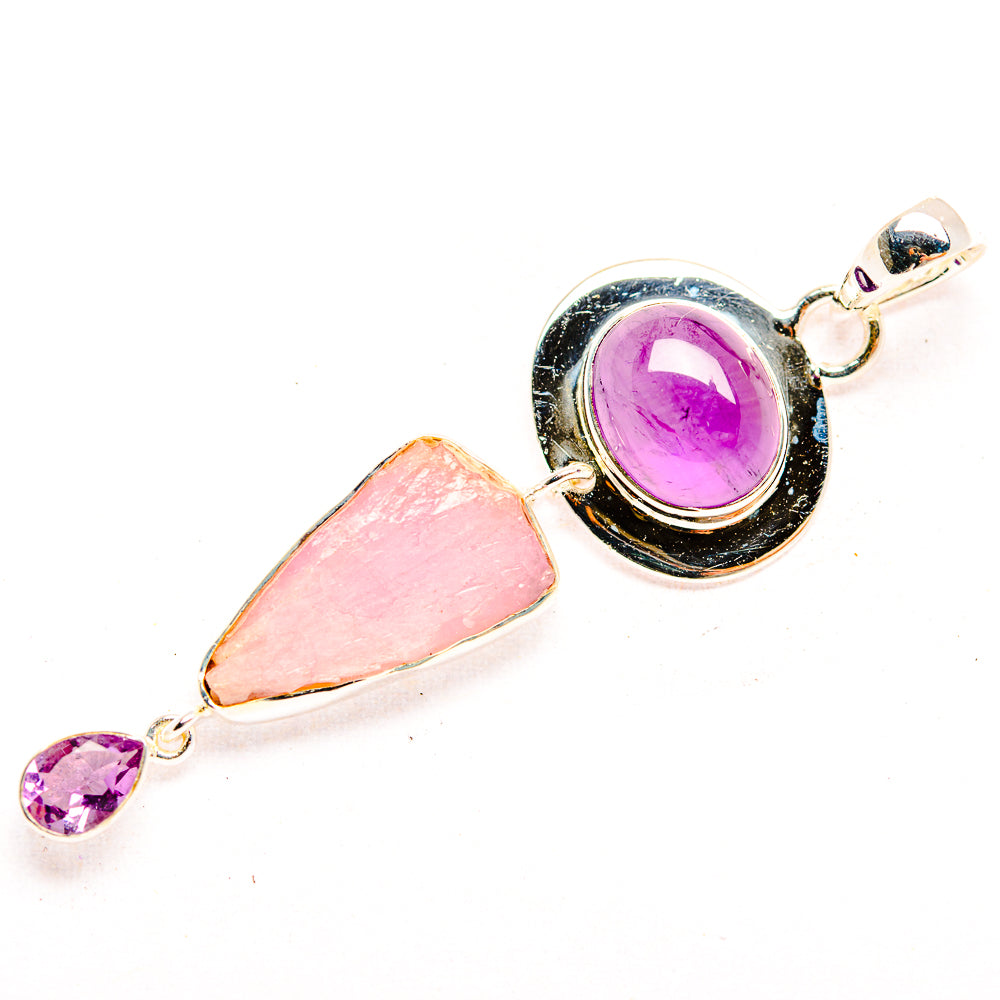 Kunzite Pendants handcrafted by Anasilvercos - PD32321 - Photo 2
