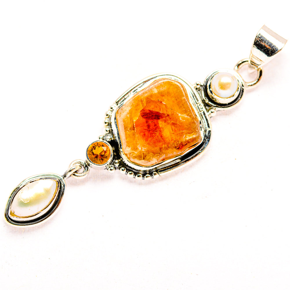 Citrine Pendants handcrafted by Anasilvercos - PD32323 - Photo 2