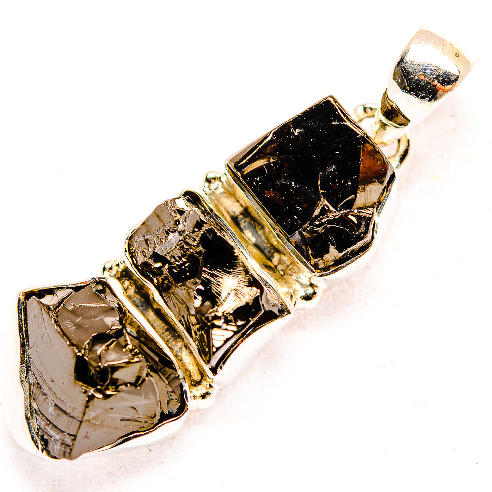 Shungite Pendants handcrafted by Anasilvercos - PD32327 - Photo 2