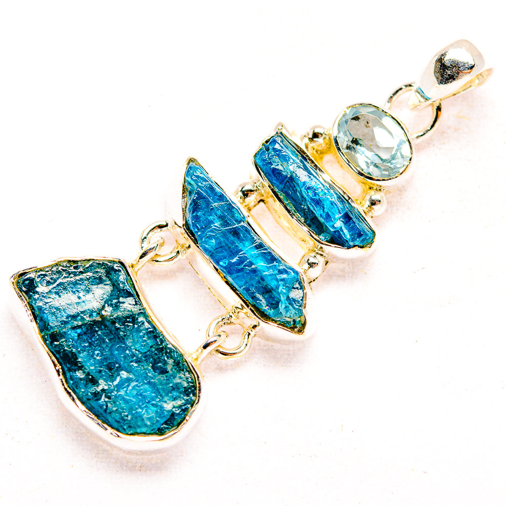Apatite Pendants handcrafted by Anasilvercos - PD32331 - Photo 2