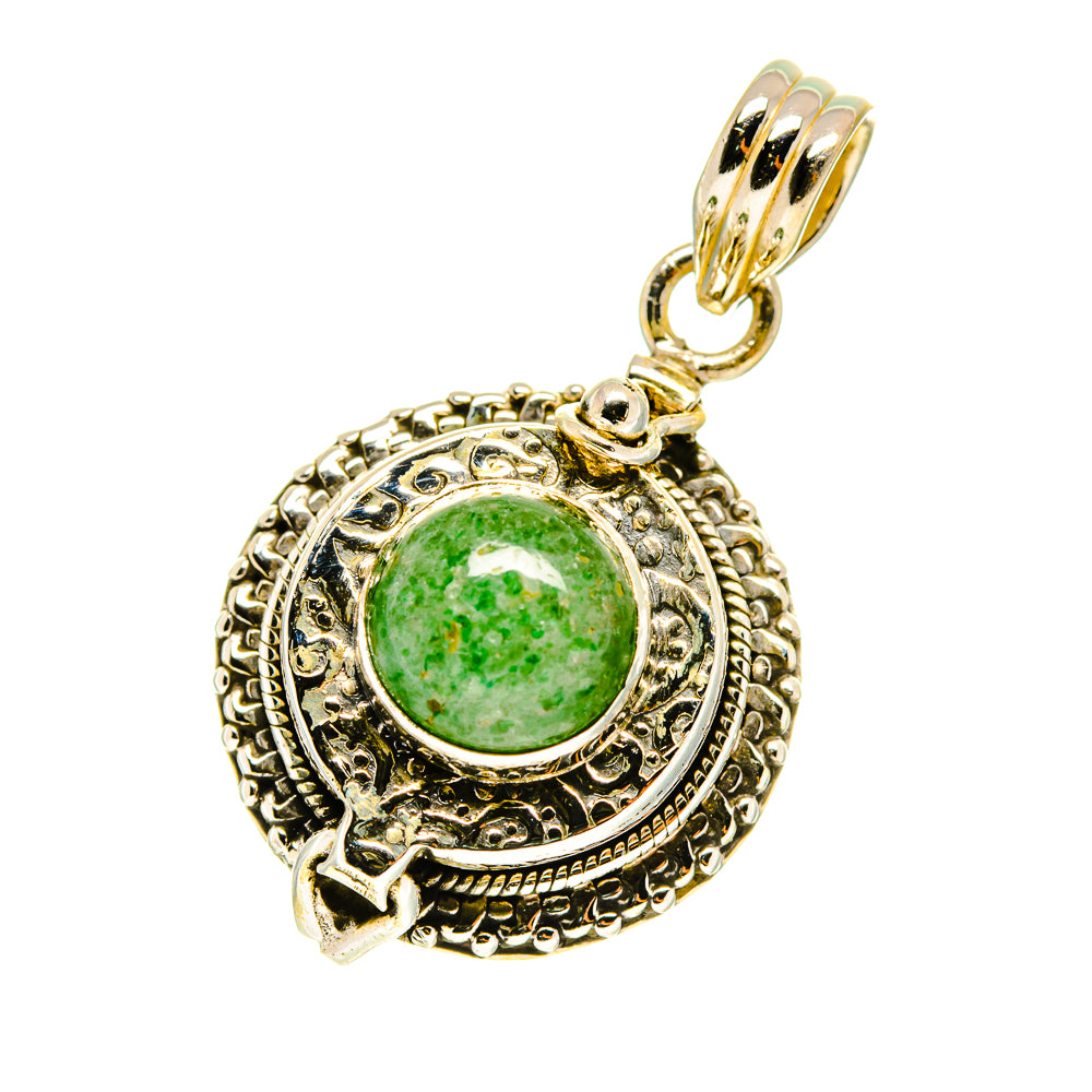 Green Aventurine Pendants handcrafted by Anasilvercos - PD3234