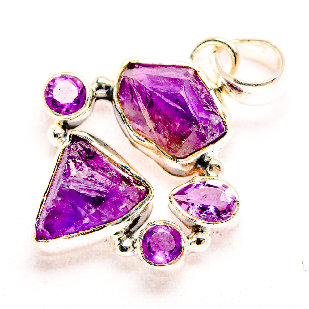 Amethyst Pendants handcrafted by Anasilvercos - PD32347 - Photo 2