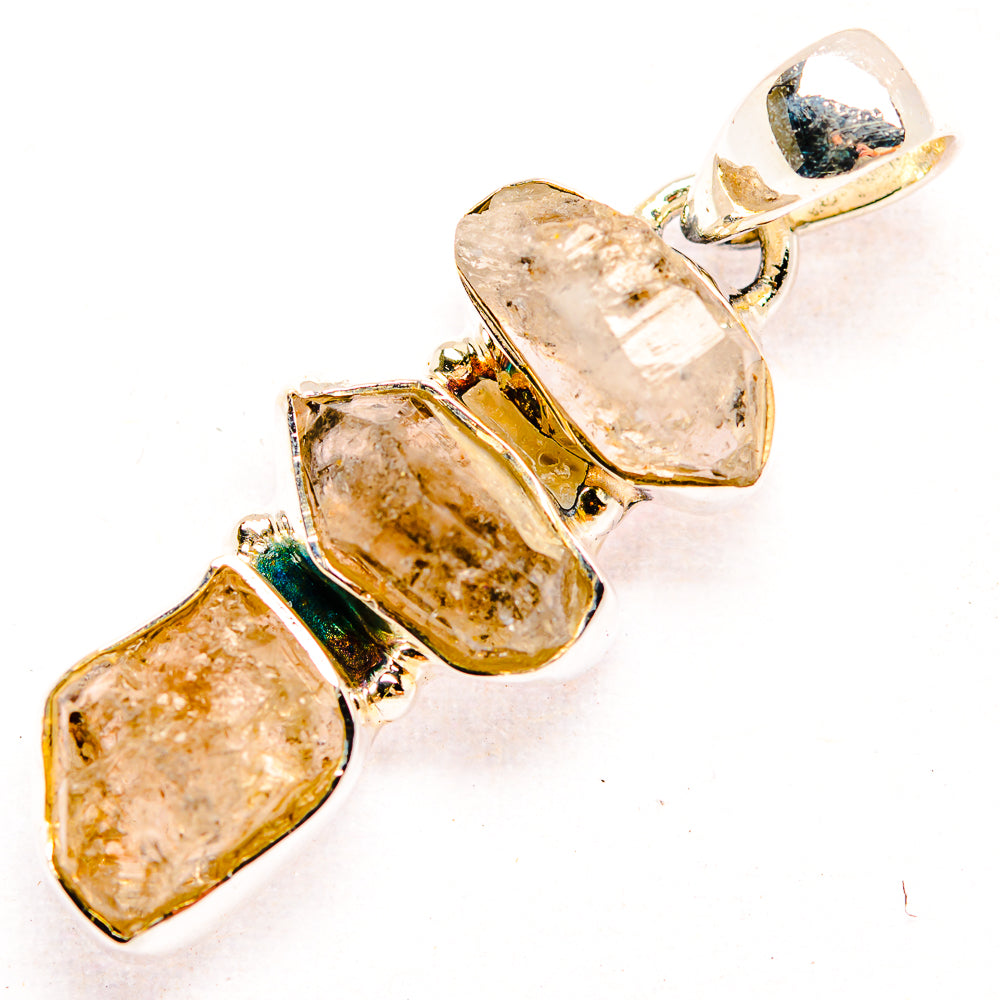 Herkimer Diamond Pendants handcrafted by Anasilvercos - PD32348 - Photo 2