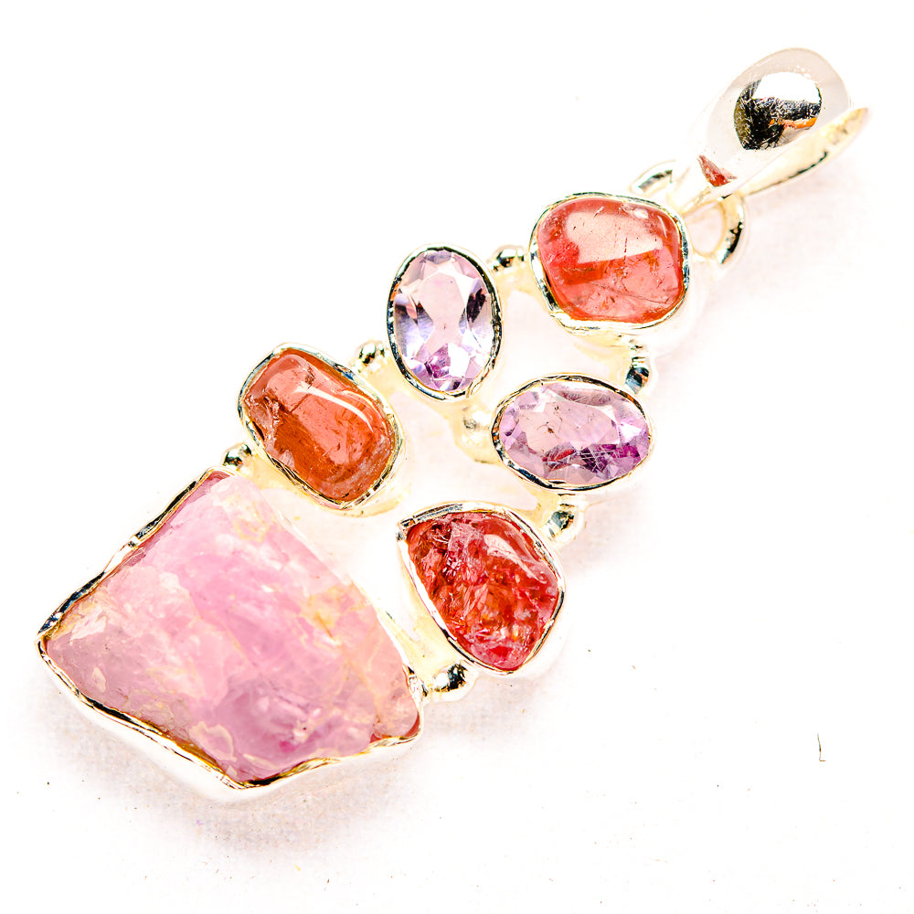 Kunzite Pendants handcrafted by Anasilvercos - PD32349 - Photo 2