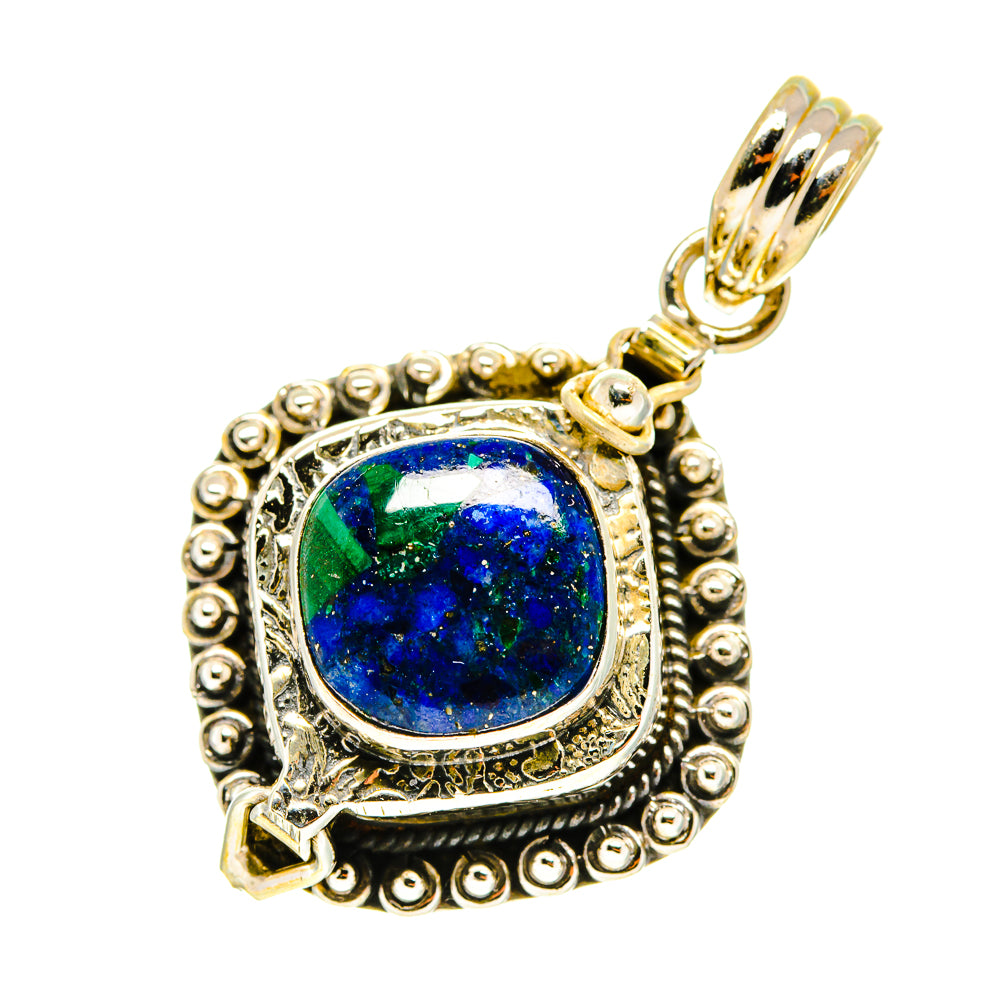 Azurite Pendants handcrafted by Anasilvercos - PD3235
