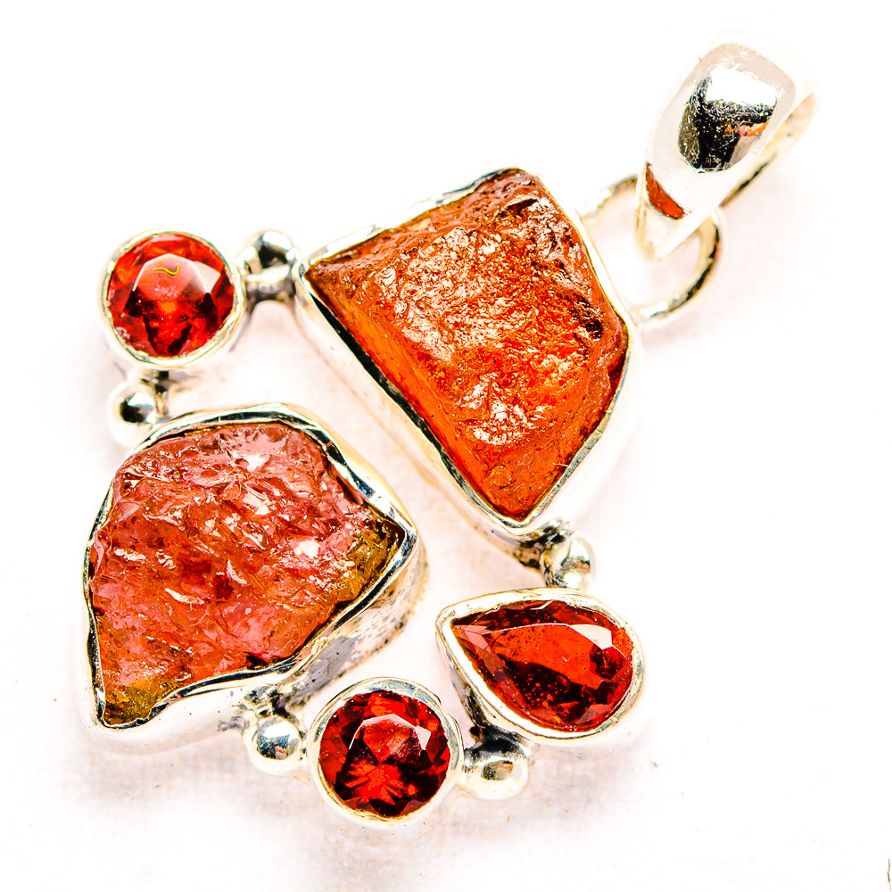 Garnet Pendants handcrafted by Anasilvercos - PD32351 - Photo 2