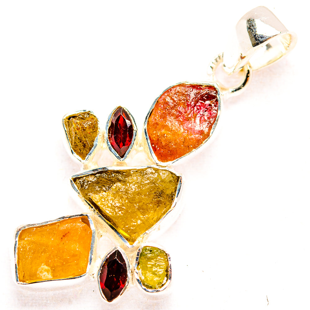 Tourmaline Pendants handcrafted by Anasilvercos - PD32352 - Photo 2